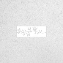 스텐실도안 80cm 120cm 벽화 용 가구 타일에 큰 문 페인트 템플릿 울타리 그늘 찬장 잎 덩굴 s180, xxl 117cmx40cm