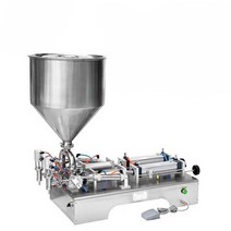 꿀 액체 정량 소분기 고점도 소스 포장 충진기 주입기, 더블헤드액체500-2500ml