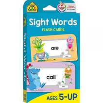 School Zone 사이트 워즈 플래시 카드 [Cards]