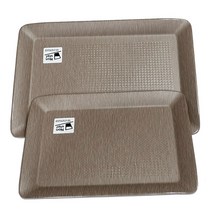 홈앤오피스 멜라민쟁반 31cm 37cm 논슬립 항균 사각 다용도 쟁반