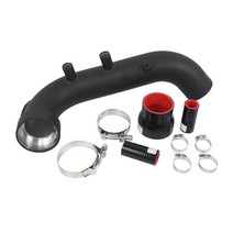 N54 터보 충전 파이프 및 BOV 키트 BMW 엔진 2011-2012 135i 1M 블로우 오프 밸브, 01 Charge Pipe-A
