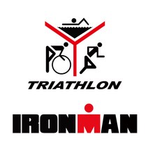 트라이애슬론 아이언맨 TRIATHLON IRONMAN 데칼, 1개, 선택-4블루(대)