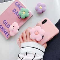팝톡 데이지 스마트톡 핑거그립 휴대폰 핸드폰 거치대핑거링 강아지스마트톡 스마일스마트톡 레진스마트톡 빅사이즈스마트톡 빅스마트톡 커플스마트톡 핑거그립 그립홀더 탁상용핸드폰거치대, 2-팝톡-구름