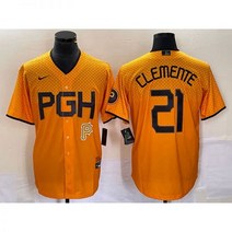 메이저리그유니폼 등번호 21번 피츠버그 미식축구 남성