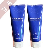 순수 더살롱 트리트먼트 디어뮤즈_200ml 튜브형, 2ea