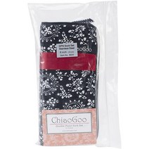 CHIAOGOO Red Ribbon 더블 포인트 스테인리스 스틸 뜨개질 바늘 세트 15.2cm(6인치)