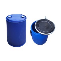 플라스틱 드럼통 200L PVC 공드럼통, 플라스틱 드럼통 200L/중고(오픈형뚜껑)