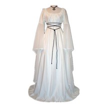 중세시대드레스 왈츠 원피스 서양 귀족 드레스 19세기 여성을위한 마녀 카니발 공연 의류