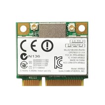 네트워크 랜카드 듀얼 밴드 와이파이 무선 카드 NIC 300Mbps 미니 PCI-E 어댑터 노트북 PC 용 2.4G/5G 블루투스 호환 4.0 WIFI 동글, 01 300Mbps