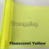 auto car tint headlight 미등 안개등 비닐 연기 필름 시트 스티커 커버 자동차 스타일링 12inch x 40inch, 형광 황색, 30cmx200cm