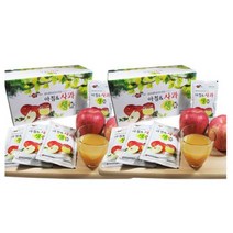 포도한송이 아침앤사과생즙 100ml 60팩(30팩*2), 아침앤사과생즙100ml*60팩(30팩* 2), 100ml*60팩