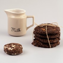 [카페노리] 냉동생지 - 화이트 청크 앤드 초콜렛 쿠키, 50g