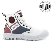 팔라디움 팔라디움워커 HI FRENCH STAR WHITE 76645-976-M