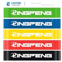 홈 짐 세트 피트니스 저항 밴드 조각 운동 밴드 휴대용 체육관 액세서리 전문 탄성 고무, 5 PC 저항 금지