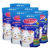 에버쿨 크리스탈 모래 5L (라벤더향) x6개세트(1box)
