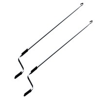 카페 어닝 캐노피 핸들 접이식 레버 야외 천막 어닝 접이식 손잡이 1.2m 1.8m 2.4m 수동 손잡이, 2.4m 조이스틱