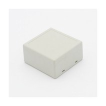 정션박스 전선연결 스위치덮개 중간스위치 인클로저 케이스 플라스틱 상자 회로 기판 프로젝트 전자 56x58x28mm DIY 와이어 정션 박스 1 개, WHITE