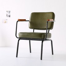 마켓비 VIRAGO 빈티지의자, 네이비, 1개