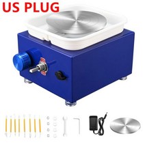 전기물레 공방체험 체험 도예기 도자기 자동 물레도예기 소형 반송기 273486, navy US PLUG, CN