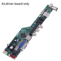 T.SK106A.03 범용 LCD TV 컨트롤러 드라이버 보드 V53 아날로그 TV/AV/PC/HDMI/USB 미디어 마더 보드, 01 A1