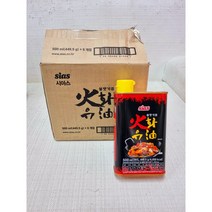 시아스 화유 불맛기름 500mlx6개 한식 중식 양식 얼큰한 풍미