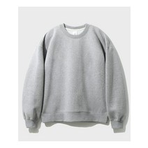 JEMUT 올카 오버핏 스웨트셔츠 9종 그레이 KJMT2463