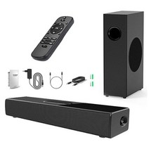 TV 외부스피커 사운드바 사운드코어 유선 앰프용 서브우퍼가 있는 사운드바 무선 블루투스 스테레오 사운드바 서브우퍼 홈 스피커 플러그형 마이크, s22, 우리 플러그