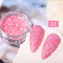 반사 어두운 플래시 Holographics 네일 파우더 반짝이 Glitters 아트 먼지 장식 크롬 안료 DIY 액세서리, 한개옵션1, 36 39
