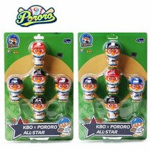 [KT알파쇼핑]KBO 뽀로로 피규어 캐릭터장난감 야구놀이 미니피규어, DREAM(드림)_W335D8A