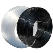 농업용 와이어 비닐 하우스 줄 과수원 포토밭 자재, 투명2.0/2500m