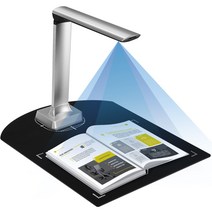 북스캔 4개의 LED 필 라이트 휴대용 문서 스캐너 BK31 HD 10MP A4 책 카메라 자동 수정 파일 카드 여권 인, 한개옵션0