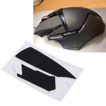 로지텍 G502 유선/무선 마우스용 미끄럼 방지 땀 스킨 블랙 사이드 그립 스케이트, 한개옵션0, 한개옵션1
