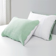 루마인홈 고급 누빔 순면 100% 밴드형 베개커버 2개 세트 (50x70cm)