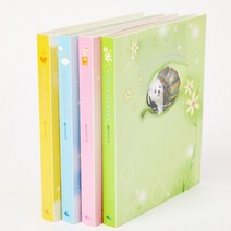 PP 포토 클리어화일 40p, 분홍