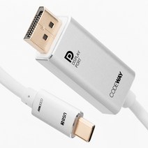 코드웨이 USB Type-C to DP 케이블, 2M