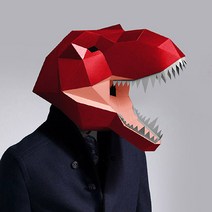 페이퍼 크래프트 레드 공룡, 공룡 가면