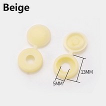 경첩 플라스틱 나사 캡 커버 접이식 스냅 보호 버튼 자동차 가구 너트 볼트 하드웨어 액세서리 100 개/백, [03] C, 03 C