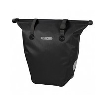 Ortlieb 독일 오르트립 바이크 쇼퍼 QL2.1 패니어 방수 롤탑백 자전거가방 20L, 블랙
