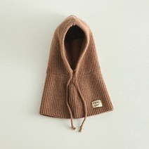 후암마켓 아동바라클라바 니트마스크 모자목도리