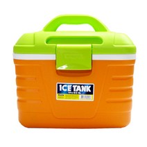 코멕스 캠핑 아이스박스 차량용 휴대용, 아이스박스 10L 오렌지, 10L