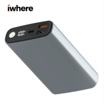 초고속 충전기 65W 15 000mAh 보조배터리 iWhere RV-65 삼성 아이폰