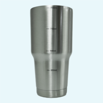 더 웰 스테인레스 2중진공 텀블러 900ml, 실버