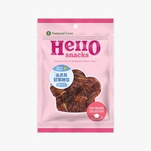 네츄럴코어 헬로스낵 소프트 닭모래집 30g 강아지간식