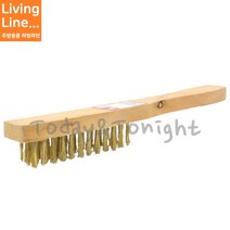 Kitchen 청소 브러쉬 청소용 솔 철 브러쉬 신주 불판 세척솔 오염 제거 브러시, ♡철브러쉬-목(DK)♡, [ 1개 ]
