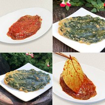 삭힌 단풍 콩잎 장아찌, 1.단풍 양념콩잎 500g
