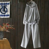 여성 기모 플레인 후디 츄리닝 트레이닝