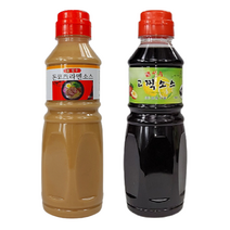 성수 돈코츠라멘소스350ml & 고찍소스 고기에 콕 만두 전에 콕콕 곁들이 채소는 고찍으로