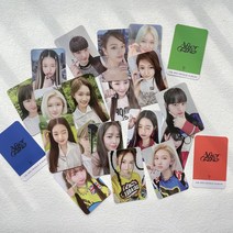 아이브 ive 애프터라이크 앨범 굿즈 Yujin Gaeul Wonyoung LIZ Rei Leeseo 유광 포토카드 24장, 24pcs