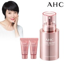 AHC 아우라 시크릿 톤업 크림 50g+[추가 증정] 10g 2개, 선택:선택 : 000-01) 톤업 크림 세트