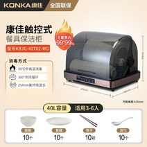 가정용 식기건조기 소독기 열풍 컵살균기 식기건조대, 40L UV 열풍건조 살균율 99.99%